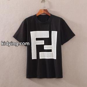 フェンディ コピーブランド スーパー コピーfendi コピーブランド激安大特価定番メンズTシャツカジュアルビジネストレンド伸びにくいブラックホワイトkidying26XfGTHj