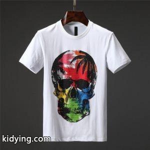素晴らしい春夏の新作 Tシャツ/ティーシャツ フィリッププレイン スタイルアップ見えなシンプル PHILIPP PLEIN 2色可選_フィリッププレイン PHILIPP PLEIN_ブランド コピー 激安(日本最大級)kidying26rCm4De