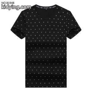 アルマーニ コピーブランド t シャツ 激安armani コピーブランド数量限定新品ゆったりシルエットモデルＴシャツ黒白カーキシンプルファッションkidying26HzCq8r