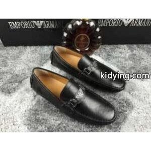 高級感溢れるアルマーニ ブランド コピー靴メンズロファーarmani ブランド コピーレザーモカシンシューズ通勤通学ブラックkidying26eCSHTD
