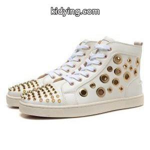 ゴージャスなルブタンスニーカーコピールイススパイクスハイカットスニーカー CHRISTIAN louboutin コピーブランド LOUISkidying26y0byCa