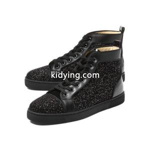 Christian louboutin コピー　クリスチャン ルブタン スニーカー　ハイカット LOUIS ORLATO FLAT　ルイス オルラート フラット 1180124 BK01 :24646:インポートショップドゥーブル - 通販ショッピングkidying264b8Tny