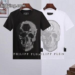 【大人Tシャツ】フィリッププレインｔシャツ人気 PHILIPP PLEIN コピーカジュアルな半袖kidying269P591D
