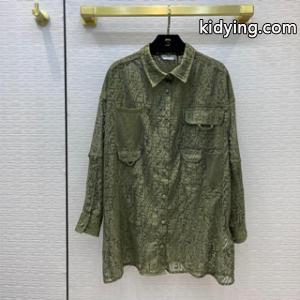 女心をくすぐる新品fendi コピー フェンディ コピー コピー 服 グリーンレース 春夏 FFフィッシュアイモチーフkidying26HbKv8v