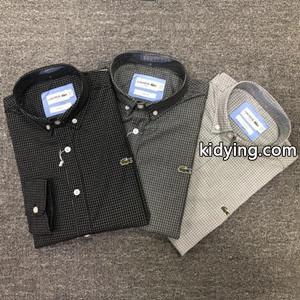 素敵定番新品LACOSTE ラコステ 激安長袖シャツコピー カジュアルにきれいめ チェック マルチに大活躍kidying26zCKnyq