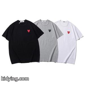 様々なボトムスに合わせやすいCOMME des GARCONSメンズＴシャツコピー 3色展開kidying26TviOXb