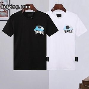PHILIPP PLEIN 激安 シンプルなロゴTシャツ フィリッププレイン コピー メンズ 大人っぽい 半袖トップスkidying26ji0LDC