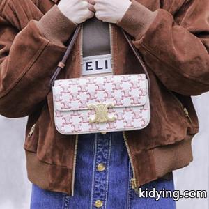 中華圏限定! celine コピーブランド セリーヌ コピーブランド トリオンフ クロスボディバッグ 赤色 モードな魅力がたっぷり 只今セール中kidying26SD811v