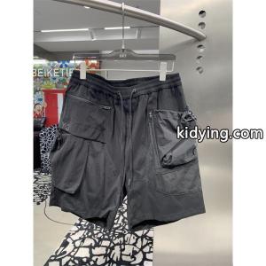 ハーフカーゴパンツ 韓国スタイルファッション ワイ・スリー Y-3 ロゴ コピー 山本耀司ショートパンツkidying26OjCODq