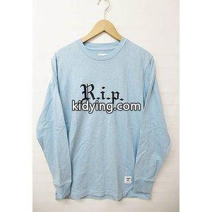 シュプリーム コピー supreme コピー 16AW L/S Rip Tee 長袖Tシャツ ロンT 水色ブルー ☆激安& 通販kidying26nquCGf