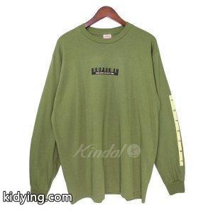 supreme コピーブランド 18AW 1944 L／S Tee ロゴTシャツ グリーン サイズ：M (吉祥寺店) 180903 :580018002466:カインドオル - 通販ショッピングkidying26uq05vq