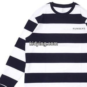 Numbers(ナンバーズ) x RHC Ron Herman(ロンハーマン) STRIPED LS TEE (長袖Tシャツ) NAVY 202-000975-057+【新品】(TOPS) :18082910:クリフエッジ - 通販ショッピングkidying260LL1Dm