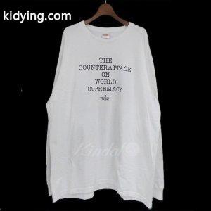 supreme スーパーコピー x UNDERCOVER 2026SS 「Public Enemy Counterattack L／S」プリントロングTシャツ ホワイ :8032000066504:カインドオル - 通販ショッピングkidying26yeaCei