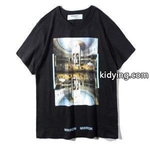 お買い得限定セールOff-white コピーオフホワイト コピースーパーコピーＴシャツ　半袖シャツ　メンズクルーネックTシャツ　ブラック　ホワイトkidying261bmKXv