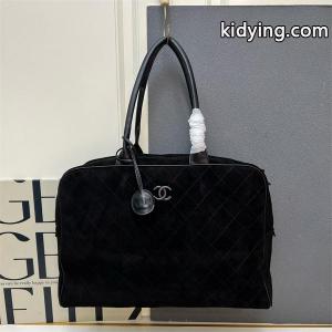 2026秋冬 chanel コピーブランド シャネル コピーブランド コピー トレンド 上品 ブラック スエード 通勤 人気 大容量 ハンドバッグkidying26u41b0z