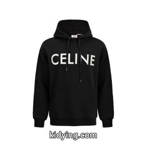 秋冬 ブラック 売れ筋 端正モード感 シック魅力 celine スーパーコピー セリーヌ スーパーコピースーパー コピー パーカーkidying26GnquiC