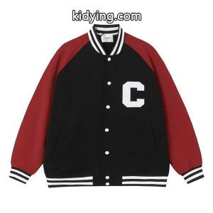 セリーヌ コピー コピー 2026秋冬 celine コピー ブラック×レッド ジャケット 存在感抜群 スポーティーkidying26HzyC4v