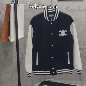 セリーヌ スーパーコピー コピー 2026秋冬 celine スーパーコピー トリオンフ ワッペン スタジャン 高級 主役アウターkidying26WDmO1b