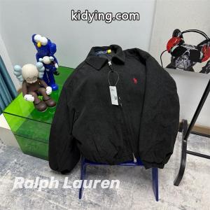 Polo Ralph Lauren ポロ ラルフローレン コピー 2026新作 ストリート 刺繍 ブラック ジップアップ ブルゾンkidying260L19Pr
