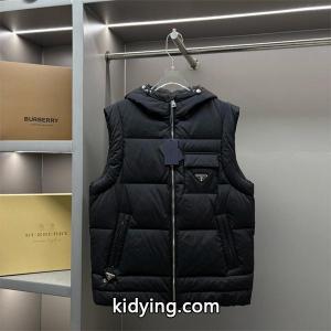 2026新着 prada コピーブランド プラダ コピーブランド コピー ダウンベスト ブラック 注目 実用性抜群kidying26PLv8ju