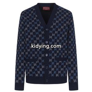 数量限定 人気 gucci コピーブランド  カーディガン ネイビー 高級感 新作 グッチ コピーブランド コピーkidying26LLjeum