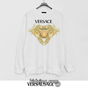 2026新作新作 ホワイトスウェット 高級感 トレンド versace コピー ヴェルサーチ コピー コピーkidying26jWvSDy