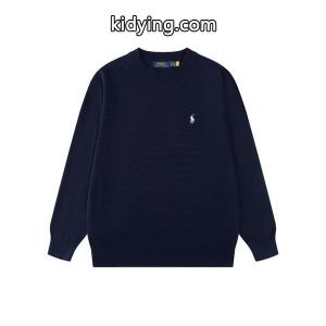 秋冬定番 Polo Ralph Lauren ポロ ラルフローレン コピー ニット セーター ワンポイント刺繍 シンプルkidying26Gjayye