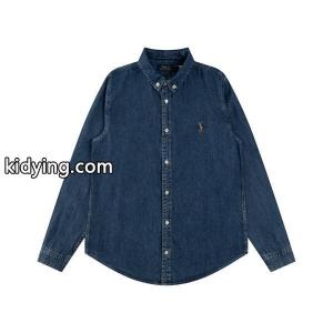 定番人気 デニム シャツ ワンポイント刺繍 プレミアム Polo Ralph Lauren ポロ ラルフローレン コピーkidying26u81zWn