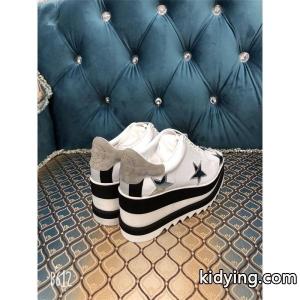 STELLA McCARTNEY ステラマッカートニー コピー シルバースターデザイン 厚底スニーカー ストリート感満載kidying26H5bOfe