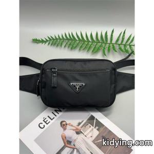 prada コピー プラダ コピー コピー コンパクト おしゃれな ウエストポーチ ブラック 人気商品kidying26fOzOfC
