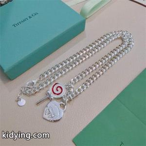 コピー tiffany&Co ティファニー コピー コピー 存在感チェーン アイコニック チャーム ネックレスkidying269L5PLb
