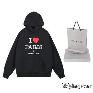 I Love Paris& balenciaga ブランド コピー  バレンシアガ ブランド コピーパーカーコピー balenciaga ブランド コピー最新作定番アイテムkidying268zGrKf