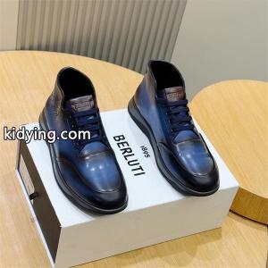 洗練カラー 際立つ レザー ショートブーツ 都会派 バランス Berluti ベルルッティ コピーkidying26eWHjGv
