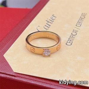 cartier ブランド コピー カルティエ ブランド コピー コピー 華やか ビスモチーフ センターストーン リング エレガントkidying265PraWv