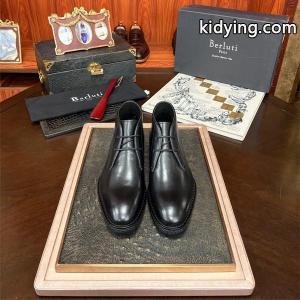 正統 レースアップ Berluti ベルルッティ コピー レザーシューズ 端正 クラシックkidying26CO19De