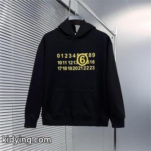 数字ロゴ フードパーカー 裏起毛 ストリート 定番 Maison Margiela メゾン マルジェラ コピーkidying269vm0be