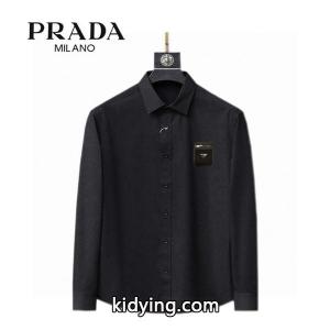2026新作 トライアングル 上質 シンプル モダン prada ブランド コピー プラダ ブランド コピー コピー シャツkidying26XPn8nq