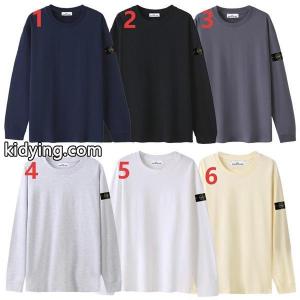 STONE ISLAND ストーンアイランド コピー 軽快着用 ロングスリーブ Tシャツ ソフトタッチ クリーンkidying260vSPfm