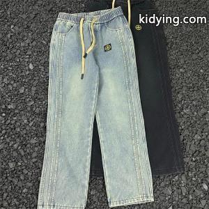リラックス STONE ISLAND ストーンアイランド コピー デニム イージーパンツ ストレート 落ち感kidying268rmCiu
