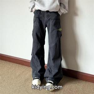 STONE ISLAND ストーンアイランド コピー 新作注目 ウォッシュ カーゴパンツ ワイドラインkidying26SrSXbu