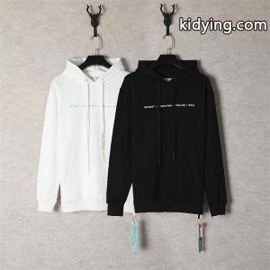 Off-white スーパーコピー オフホワイト スーパーコピー コピー アート感際立つ ハンドドロー風 クロス バックプリント パーカーkidying26naKzmi