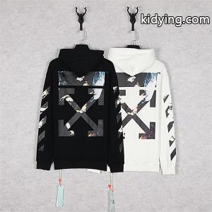 2026新作 Off-white スーパーコピー オフホワイト スーパーコピー コピー バックプリント パーカー 高級感 トレンドモデルkidying260TPHna