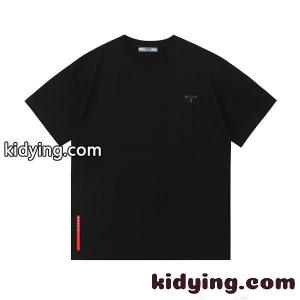 人気 prada ブランド コピー プラダ ブランド コピー スーパーコピー 半袖Tシャツ 新作 男女兼用 当店イチオシ お洒落kidying26n4PTna