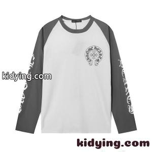 2026新作 CHROME hearts コピー クロムハーツ コピー コピー 長袖Tシャツ ラグラン 柔軟素材 カジュアルkidying26mS9fui