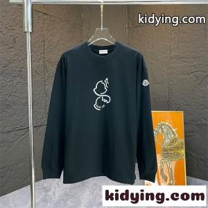 長袖Tシャツ moncler ブランド コピー モンクレール ブランド コピー 偽物 プリント カジュアル 個性派デザイン 人気新作kidying265faaKr