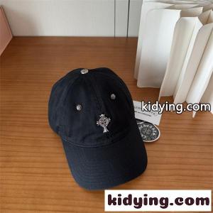 プレミアム キャップ CHROME hearts コピー クロムハーツ コピー スーパーコピー 帽子 ロゴ 刺繍 ブラック サイズ調整可kidying26Kv0bOv