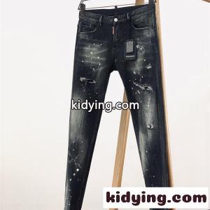 デニムパンツ メンズ ブラック Dsquared2 スーパーコピー ディースクエアード スーパーコピー スーパー コピー ダメージ ストレッチkidying26faa4zi