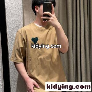 今季注目 AMI PARIS アミ パリス コピー 半袖Tシャツ シンプルスタイル デイリーコーデkidying26WbqaOb