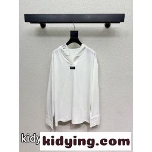 カジュアル フード付き プルオーバー ミュウミュウ スーパーコピー Tシャツ コピー ホワイトkid26jqamiu