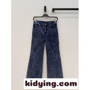 カジュアル コーデュロイ 5ポケットパンツ プラダ スーパーコピー パンツ 偽物 ブルーkid26SDOn4v